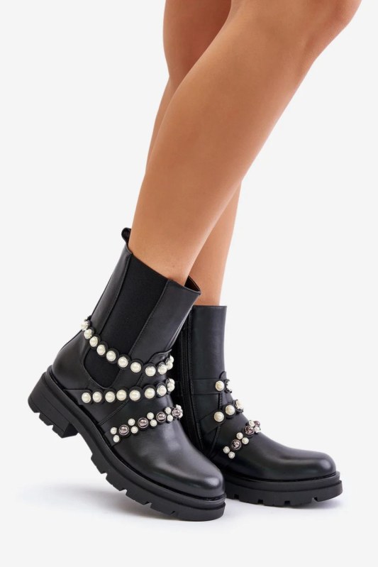 Jodhpur boty na zip model 202646 step in style - Dámské boty Ženy