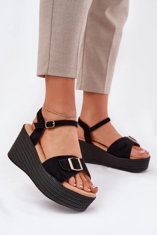 Boty na klínku model 213177 step in style