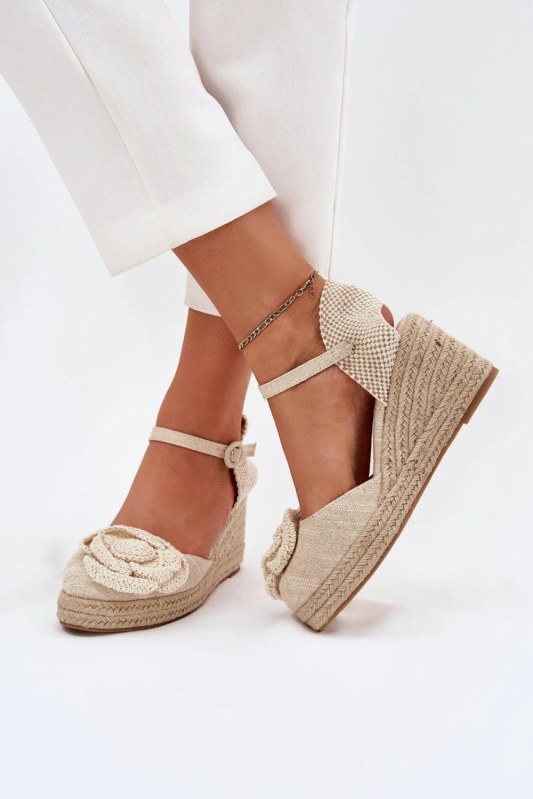 Boty na klínku model 214384 step in style