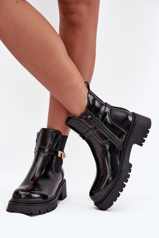 Jodhpur boty na zip model 217710 step in style - Dámské boty Ženy