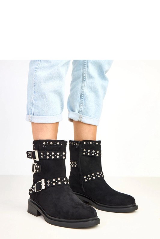 Boty na zip model 217932 Solea - Dámské boty Ženy