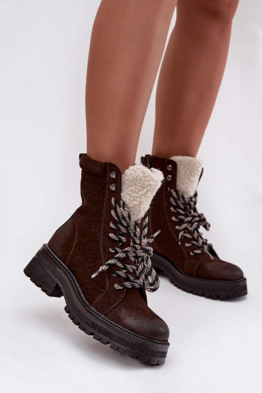 Pohorky na zip model 220705 step in style - Dámské boty Ženy