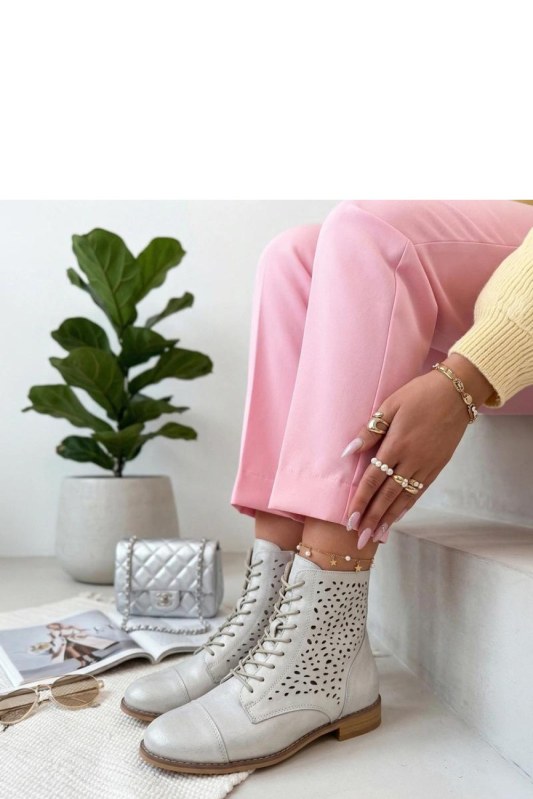 Ažurové boty model 226589 Solea - Dámské boty Ženy