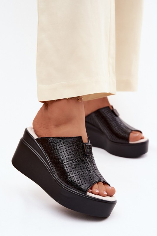 Boty na klínku model 227430 step in style - Dámské boty Ženy