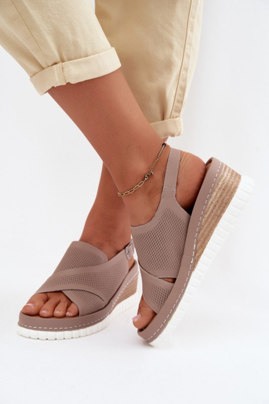 Boty na klínku model 227897 step in style