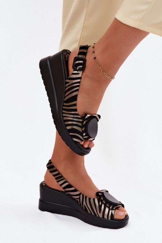Boty na klínku model 227903 step in style