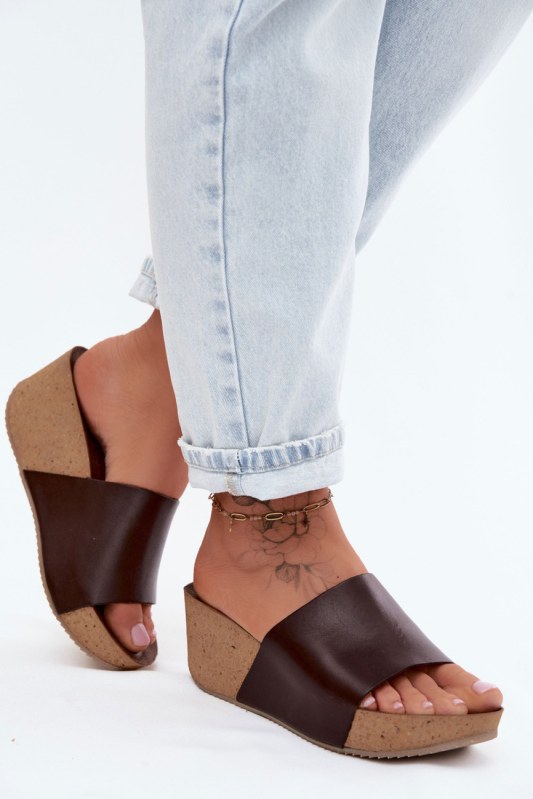 Bota na klínech model 228384 step in style - Dámské boty Ženy