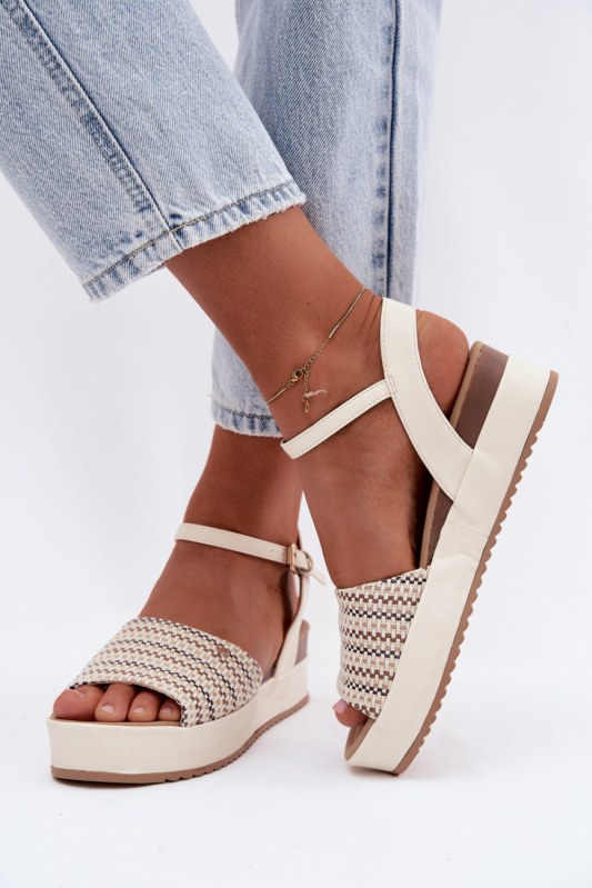 Boty na klínku na platformě model 229269 step in style