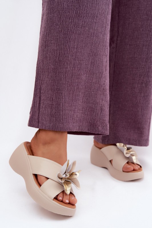 Boty na klínku model 229297 step in style