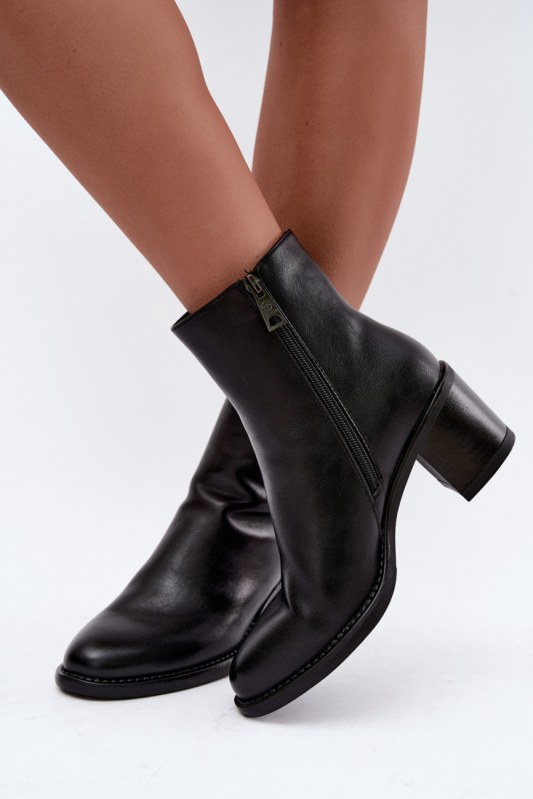 Dámské boty na podpatku model 231622 step in style