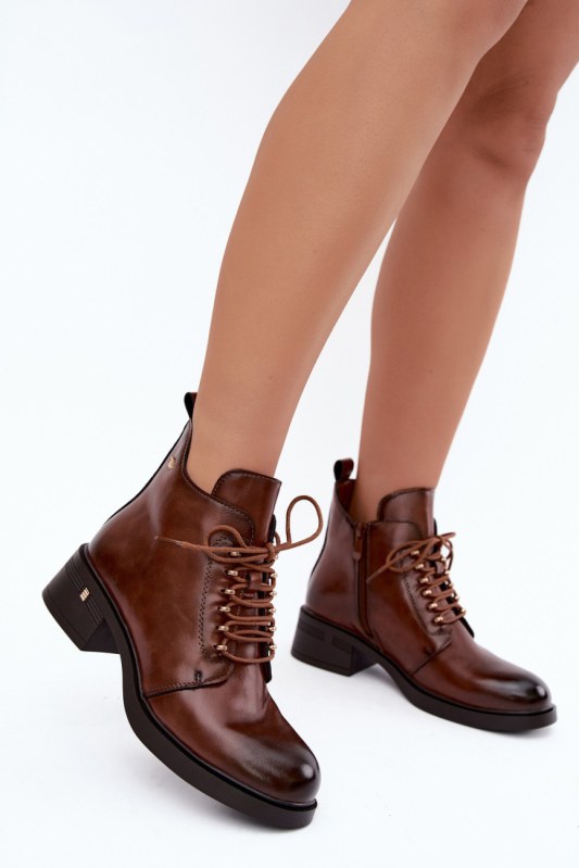Dámské boty na podpatku model 231797 step in style