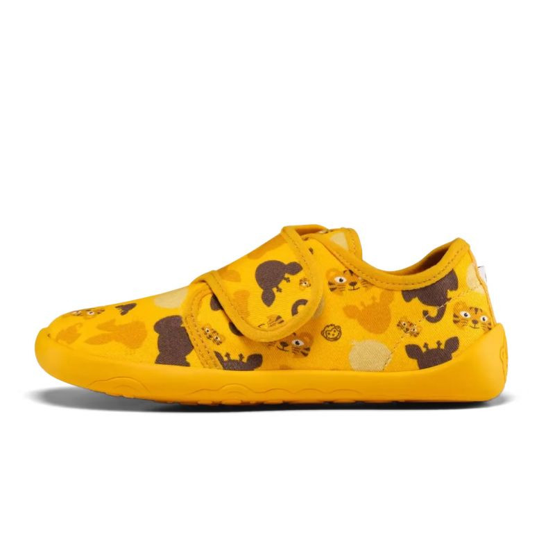 Affenzahn barefoot boty slipper cotton movy tiger (01398-10009)