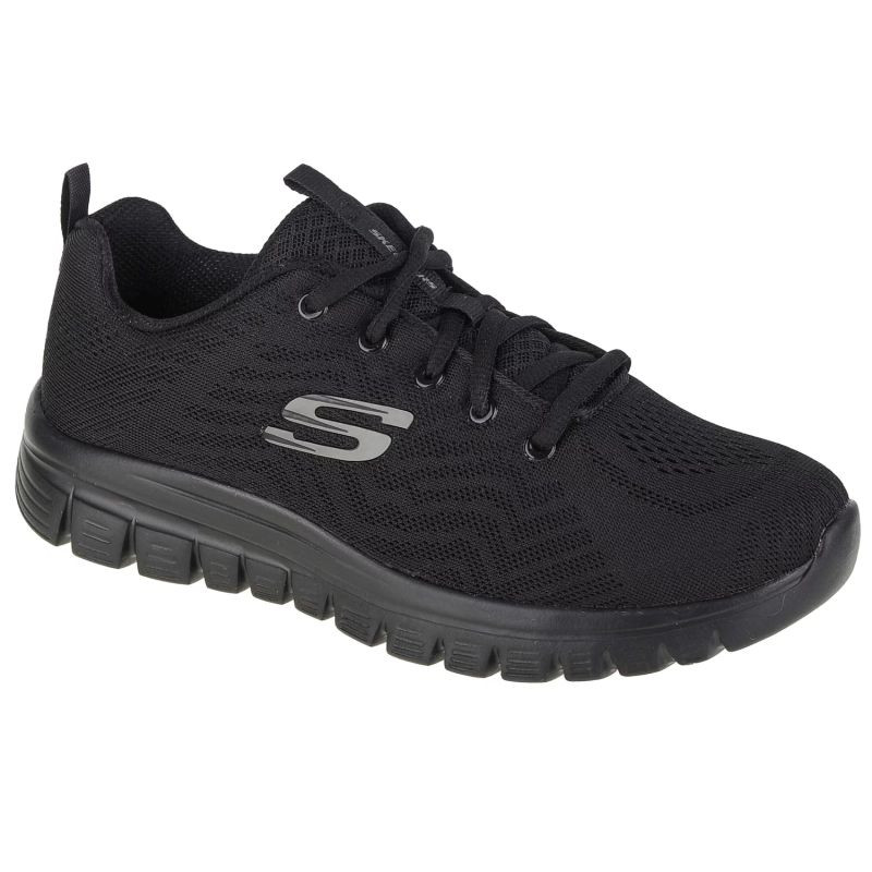 Boty skechers graceful - get connected w 12615W-BBK