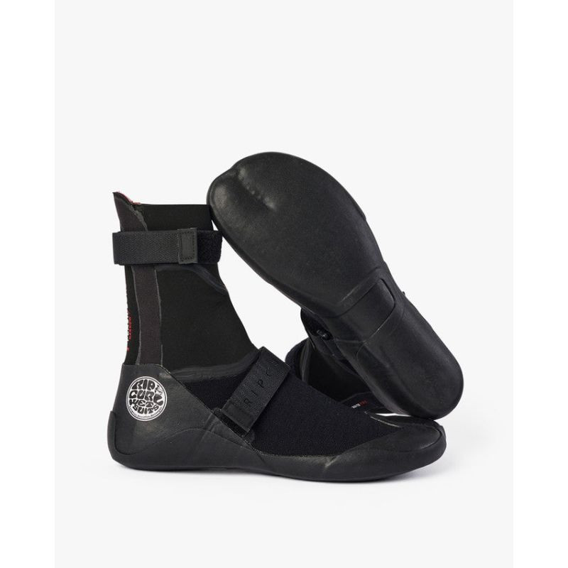 Rip curl fbomb 7mm round toe neoprenové boty černé