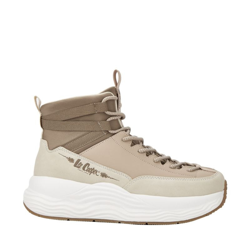 Lee cooper béžové boty lcj-25-47-3990la dámské