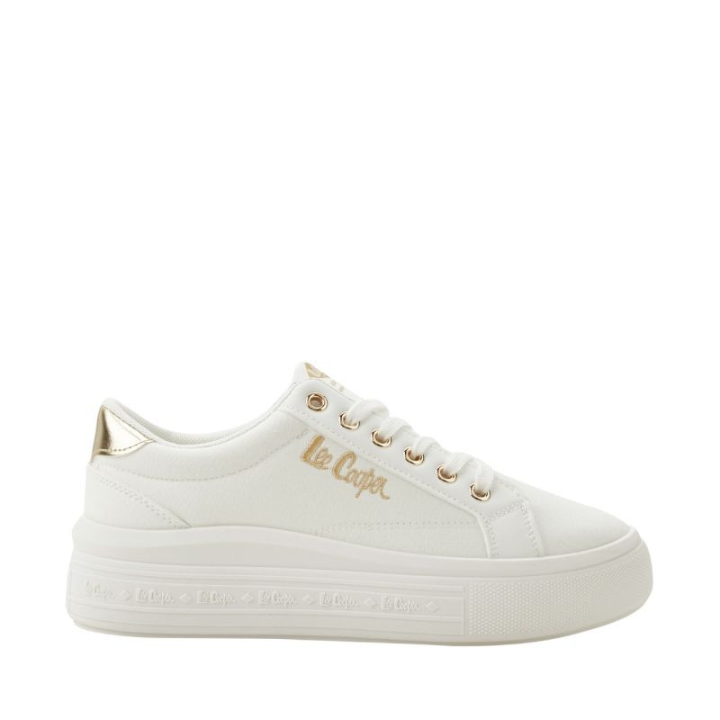 Lee cooper boty white lcw-26-44-4478la dámské - Dámské boty Ženy