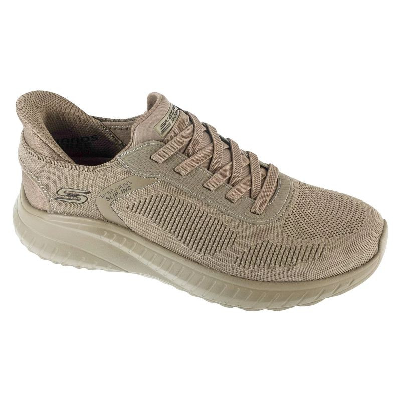 Skechers slip-ins: bobs squad chaos – solid step 118312-olv zelené 40
