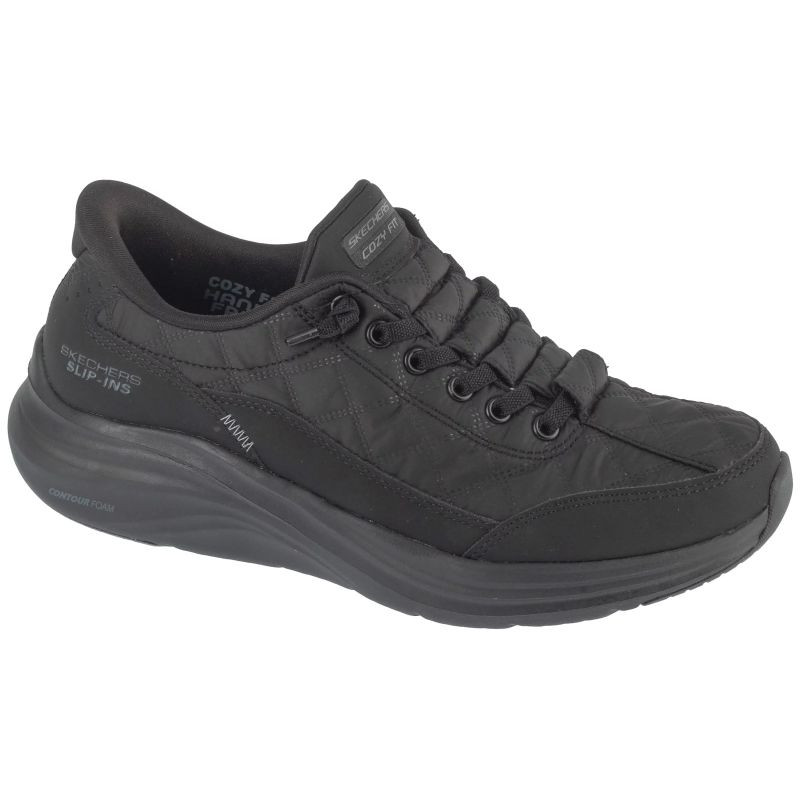 Skechers slip-ins: contour foam – cozy fit 150404-bbk černé 36