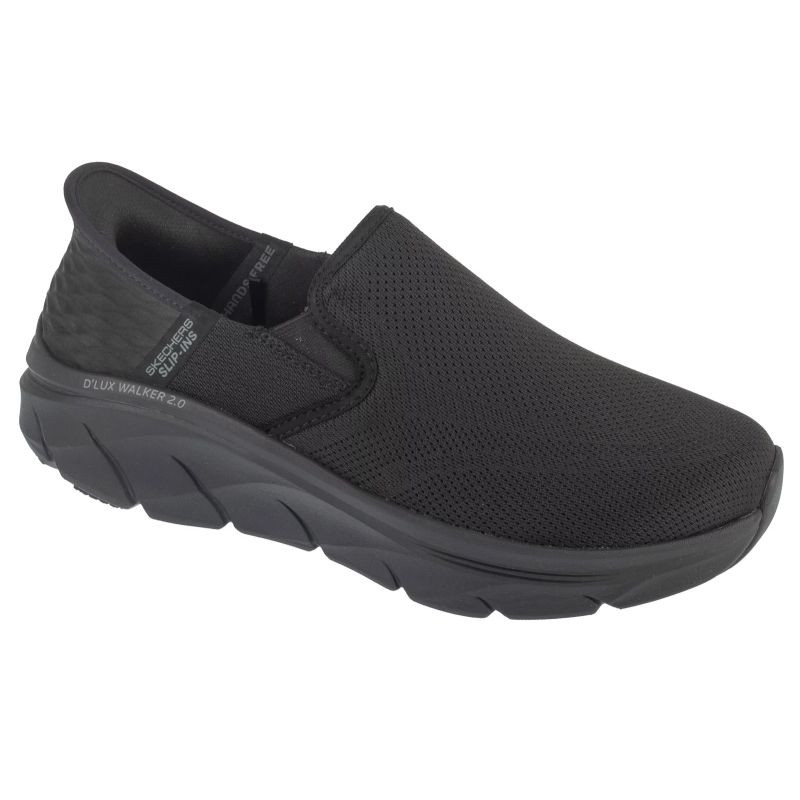 Skechers slip-ins: d´lux walker 2.0 – reeler 232463ww-bbk černé 39,5