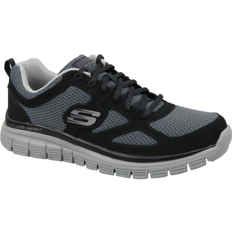 Boty skechers burns agoura m 52635-BKGY