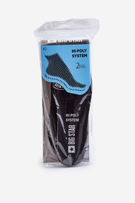 Vložky do obuví big star memory foam system 2 páry Černé
