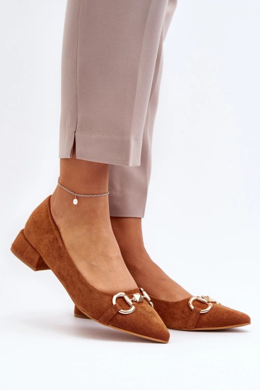 Balerinky 868-8 camel - step in style - Dámské boty Ženybaleríny