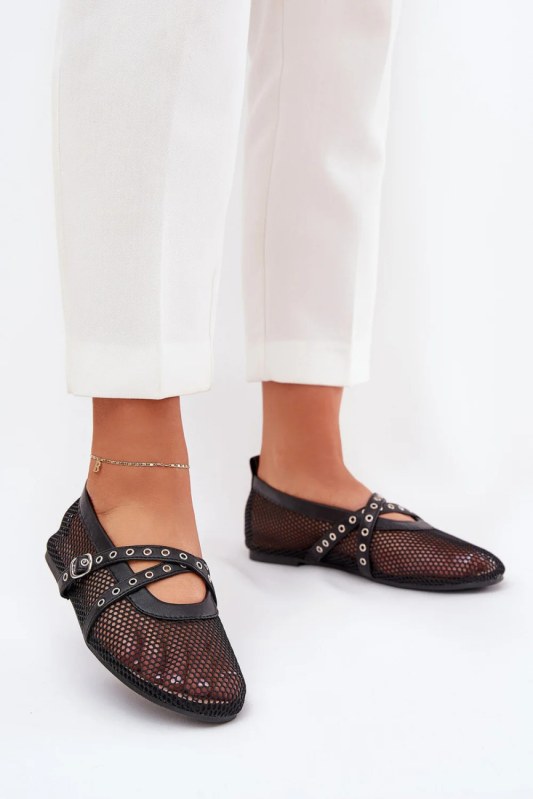 Balerinky p-1416 černé - step in style