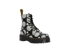 Dámská kotníková obuv jadon dm26882009 černá s bílou vzor - dr. Martens