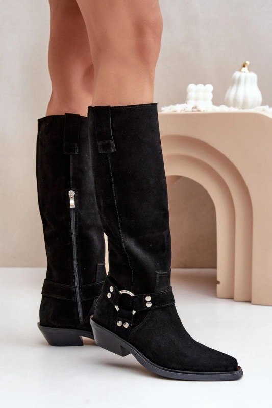 Kozačky model 203898 step in style - Dámské boty Ženykozačky