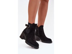 Boty na podpatku model 216653 step in style