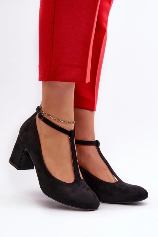 Lodičky na sloupku model 197240 step in style - Dámské boty Ženylodičky