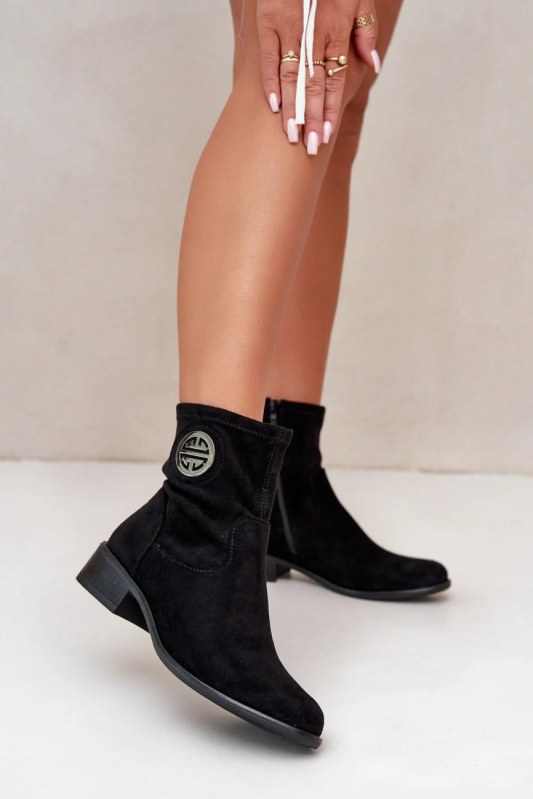Boty na podpatku model 199422 step in style - Dámské boty Ženylodičky