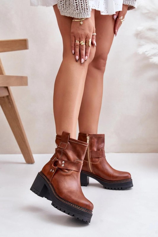 Boty na podpatku model 201543 step in style - Dámské boty Ženylodičky