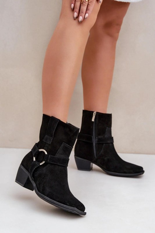 Boty na podpatku model 203872 step in style