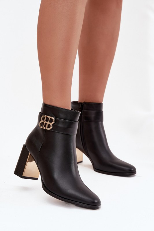 Boty na podpatku model 220694 step in style - Dámské boty Ženylodičky