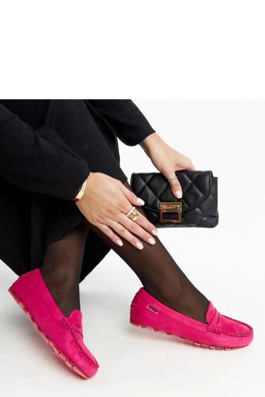 Mokasiny rq032 28318 fuchsia - Solea