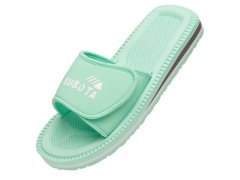 Klapky na suchý zip kubota klasické pastelově zelené K25SS-100-001-17-1