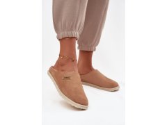 Dámské pantofle domácí obuv inblu cs000045 Camel