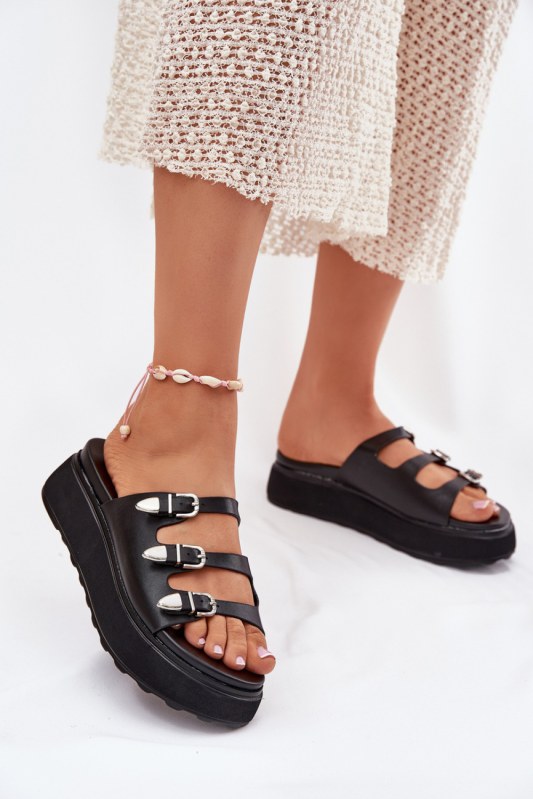 Pantofle model 215970 step in style - Dámské boty Ženypantofle