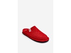 Červené klasické dámské papuče big star KK276012
