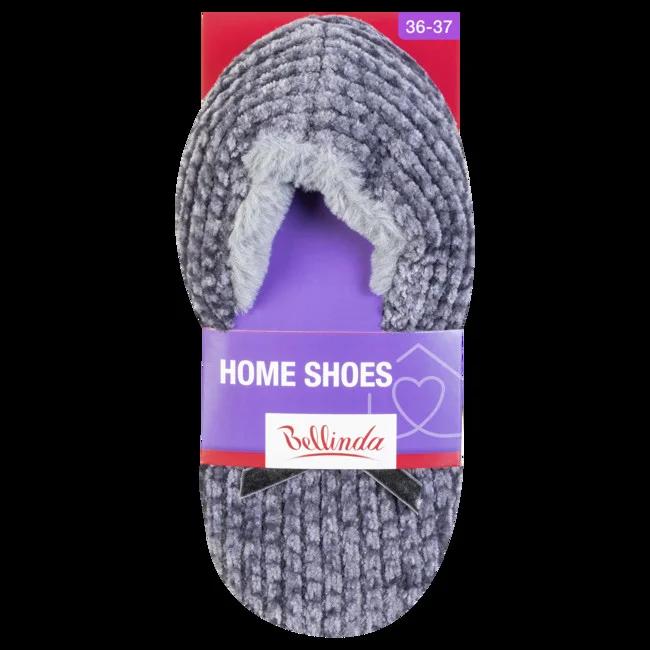 Domácí bačkůrky home shoes - bellinda - šedá