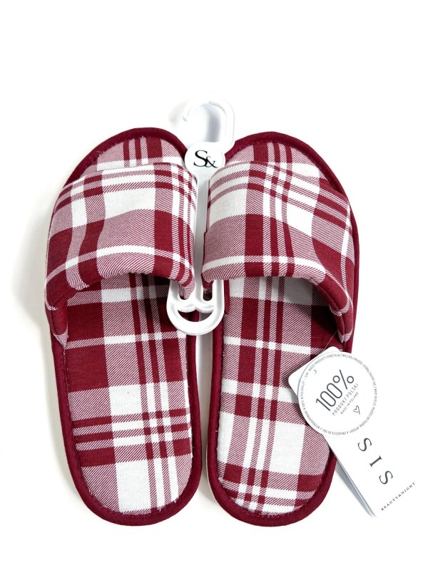 Pantofle xandra burgundy k13 - Sensis