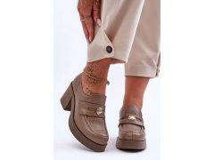 Polobotky na podpatku model 183950 step in style
