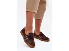 Kožené semišové dámské polobotky typu barefoot zazoo n1341 čokoládové