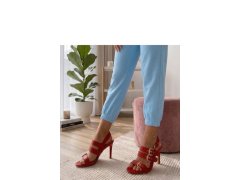 Sandály na podpatku model 227276 Solea