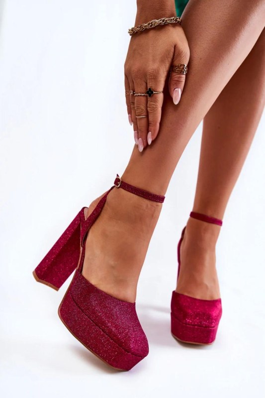 Sandály na podpatku model 173742 step in style