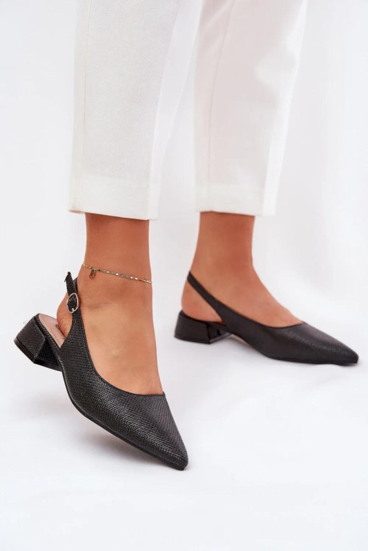 Sandály na podpatku model 209432 step in style