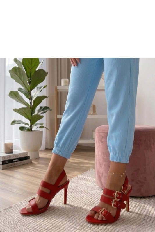 Sandály na podpatku model 227276 Solea