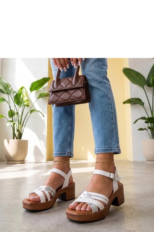 Sandály na podpatku model 229785 Solea