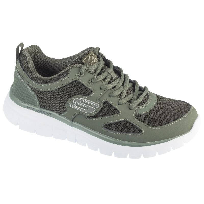 Skechers burns agoura 52635-olv zelené 41 - Dámské boty Ženysportovní